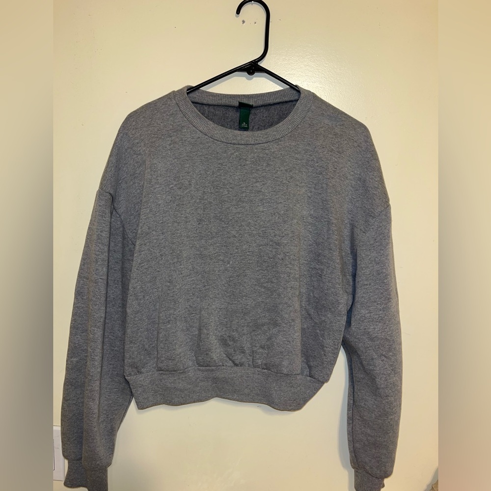 Gray Crewneck